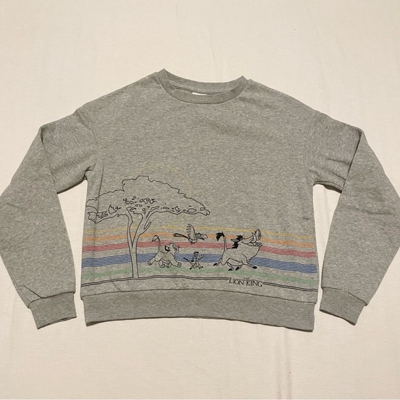 Disney Lion King Sweatshirt Graphic Outline Size Small Sweater - Picture 16 of 16